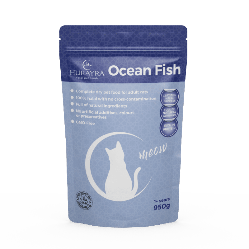 Halal cat food - ocean fish