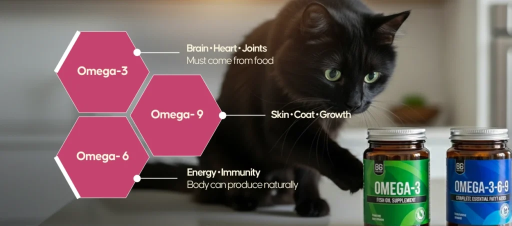 Omega-3,Omega-6, Omega-9