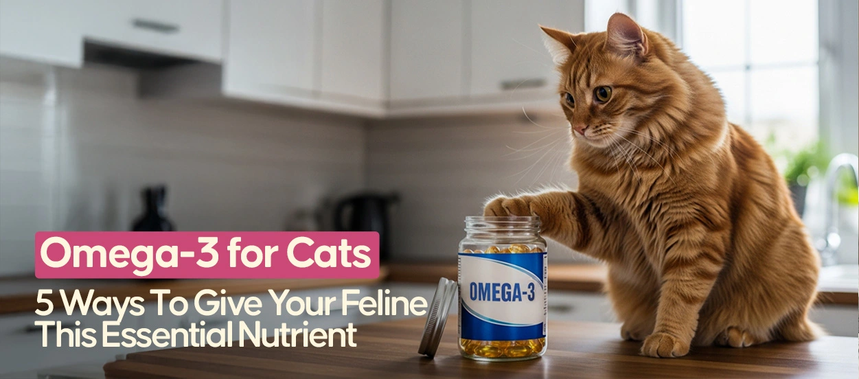 Omega-3 for Cats – 5 Ways To Give Your Feline