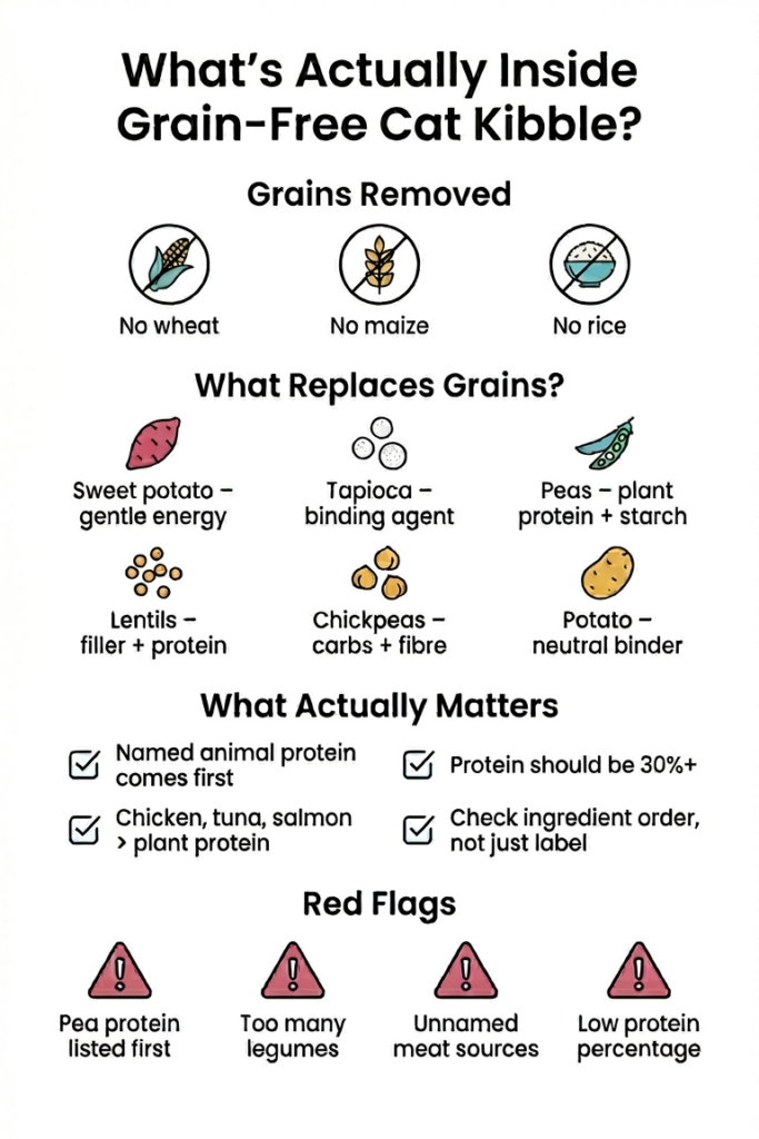 what's actually inside grain-free kibble