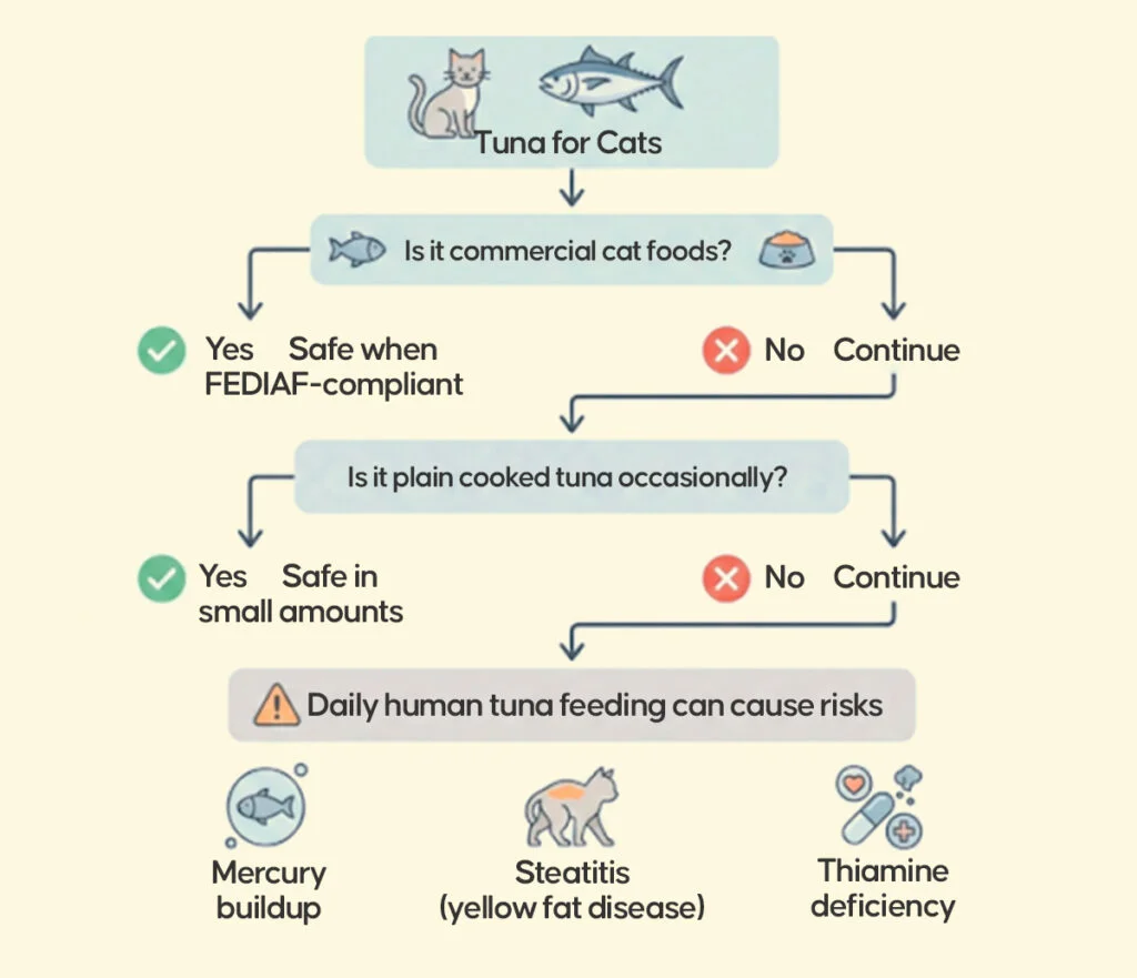 Tuna for cats