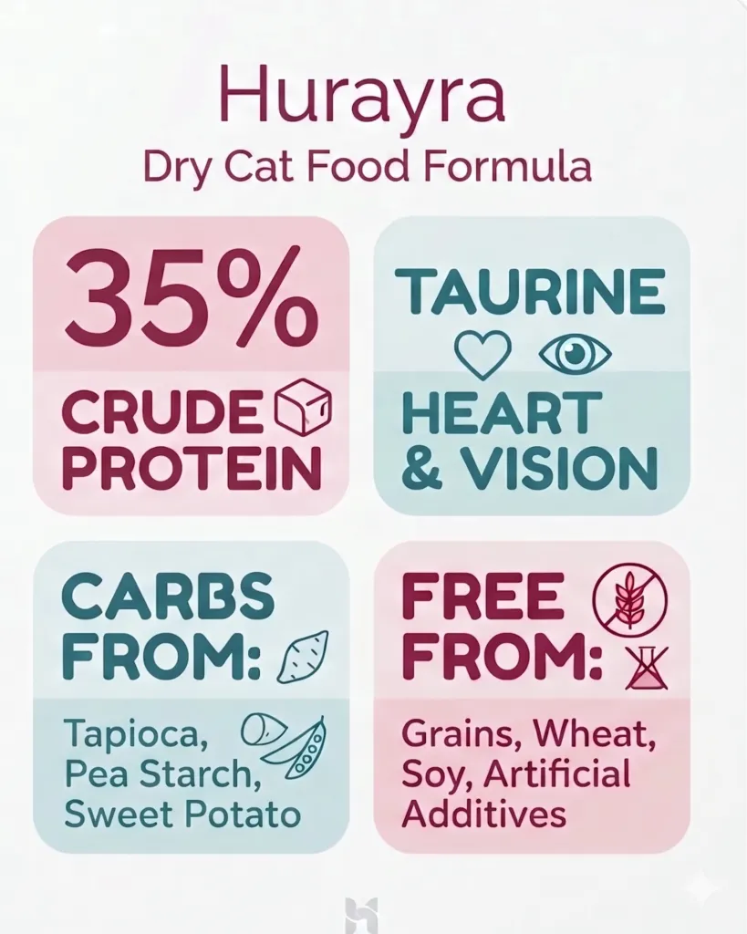 Dry cat food