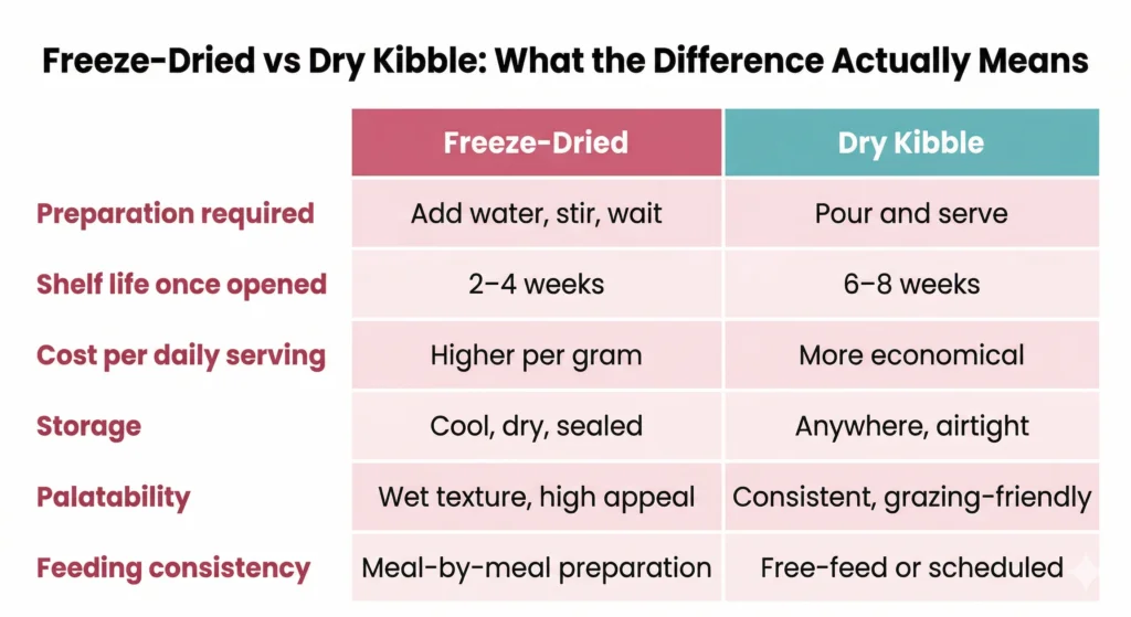 Freeze-dried