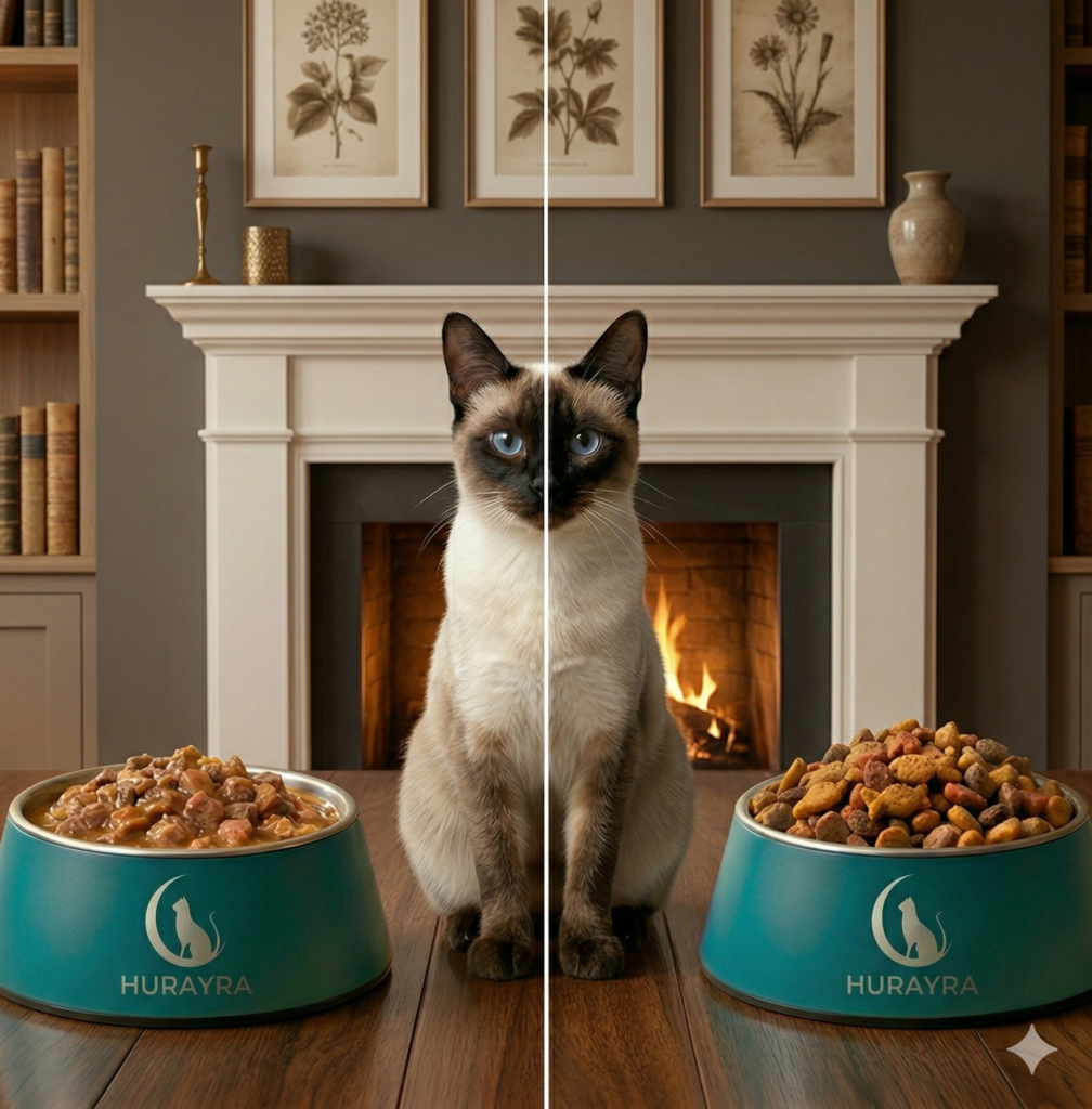 protein in dry vs wet cat food