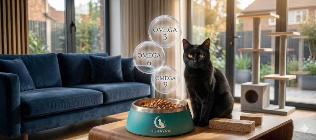 omega in dry cat food
