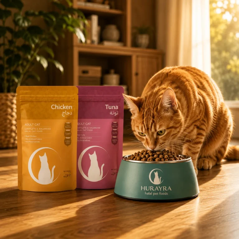 Halal cat food