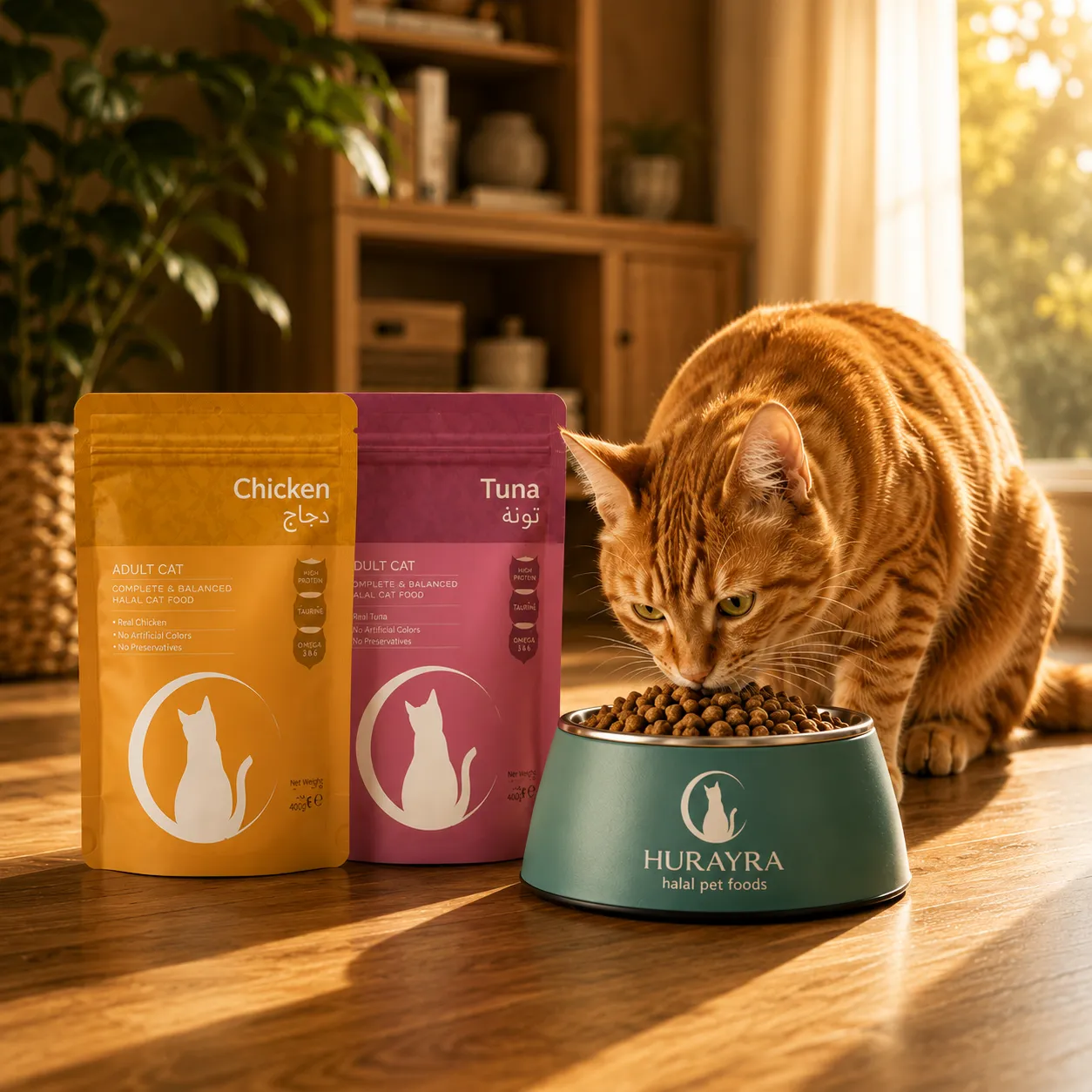 Halal cat food