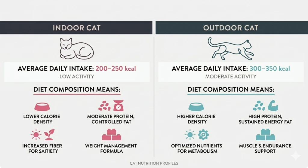 indoor cats vs outdoor cats